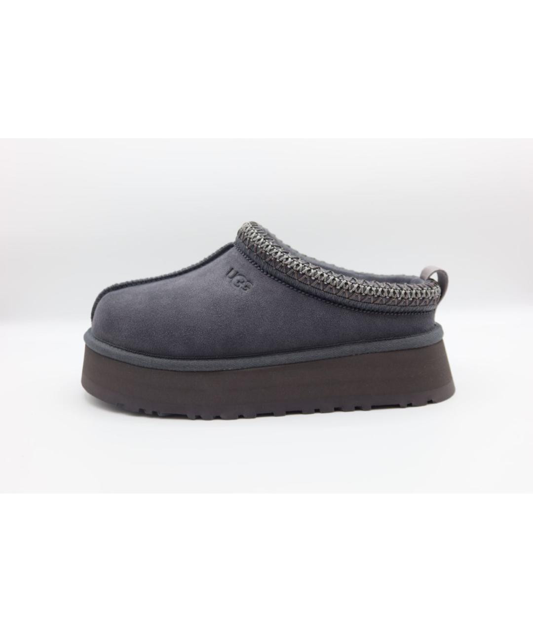 UGG AUSTRALIA Серые замшевые сабо, фото 3