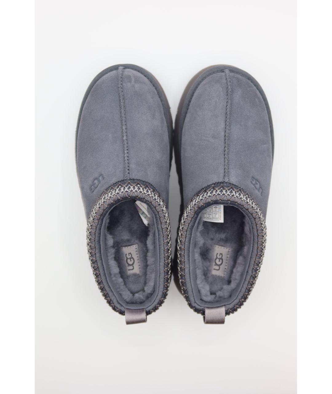 UGG AUSTRALIA Серые замшевые сабо, фото 5