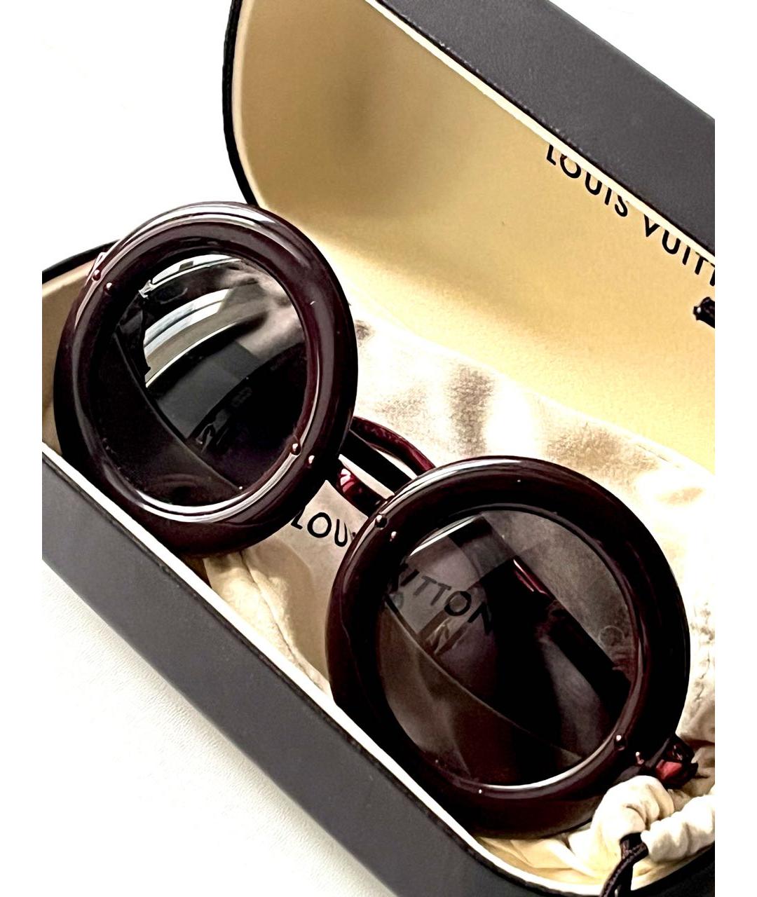 LOUIS VUITTON Пластиковые солнцезащитные очки, фото 2