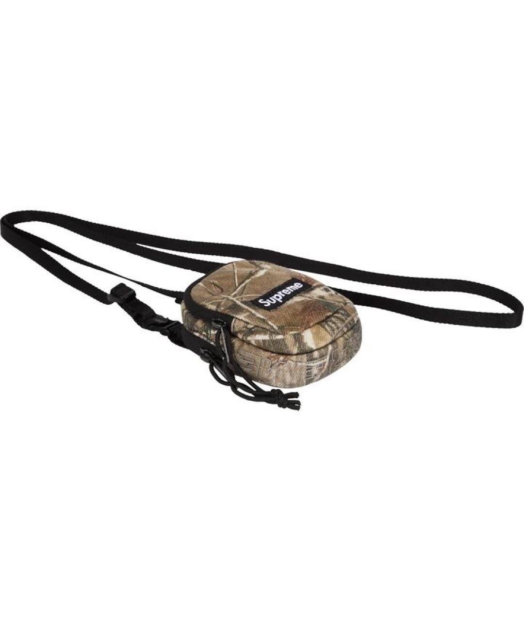 SUPREME Хаки деним сумка через плечо, фото 4