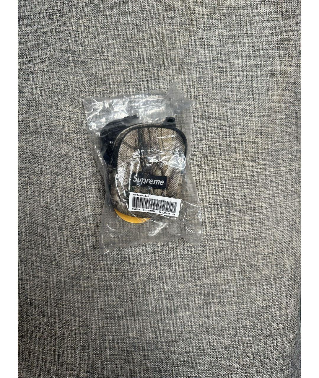 SUPREME Хаки деним сумка через плечо, фото 6