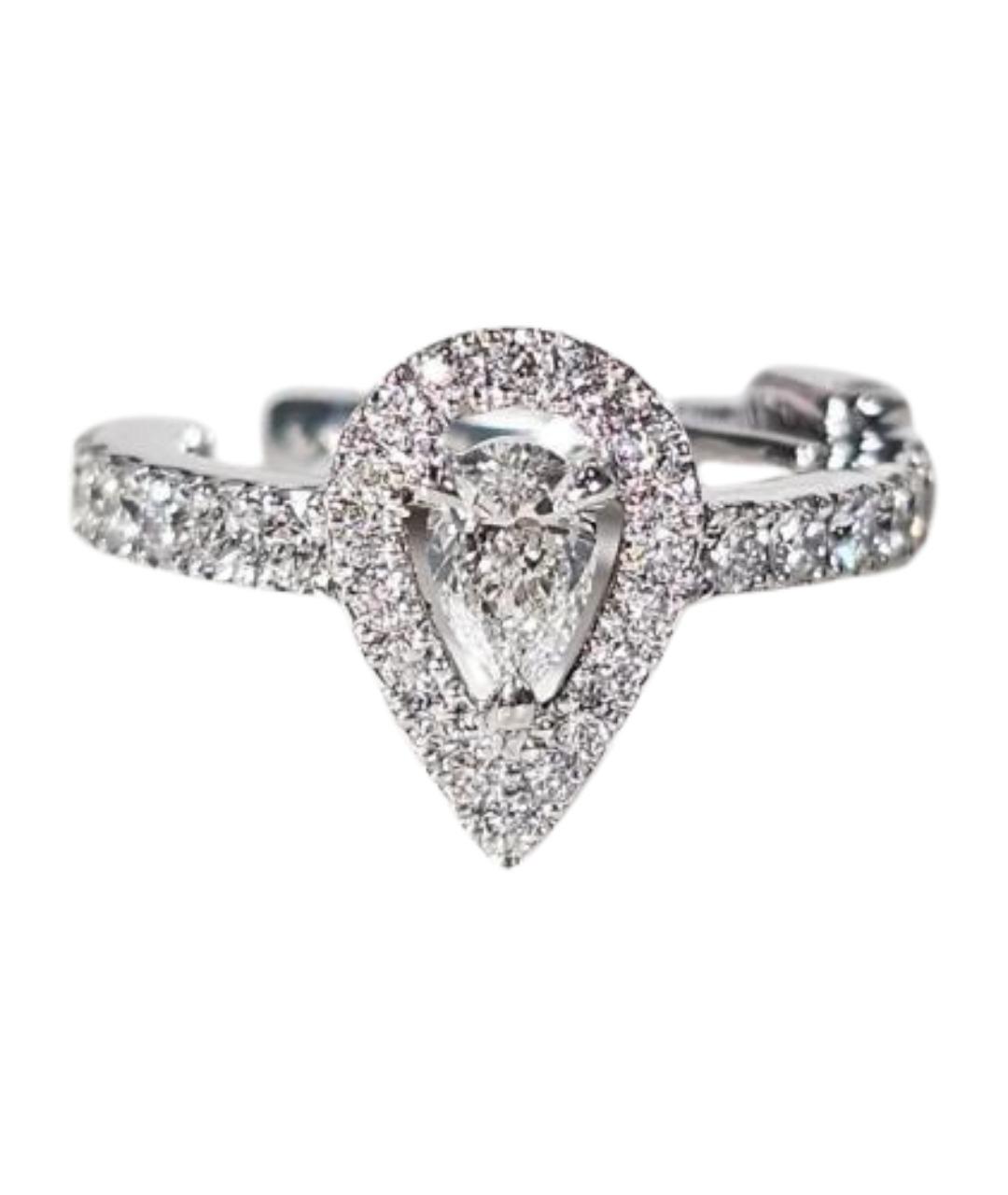 MESSIKA Серебряные серьги из белого золота, фото 1