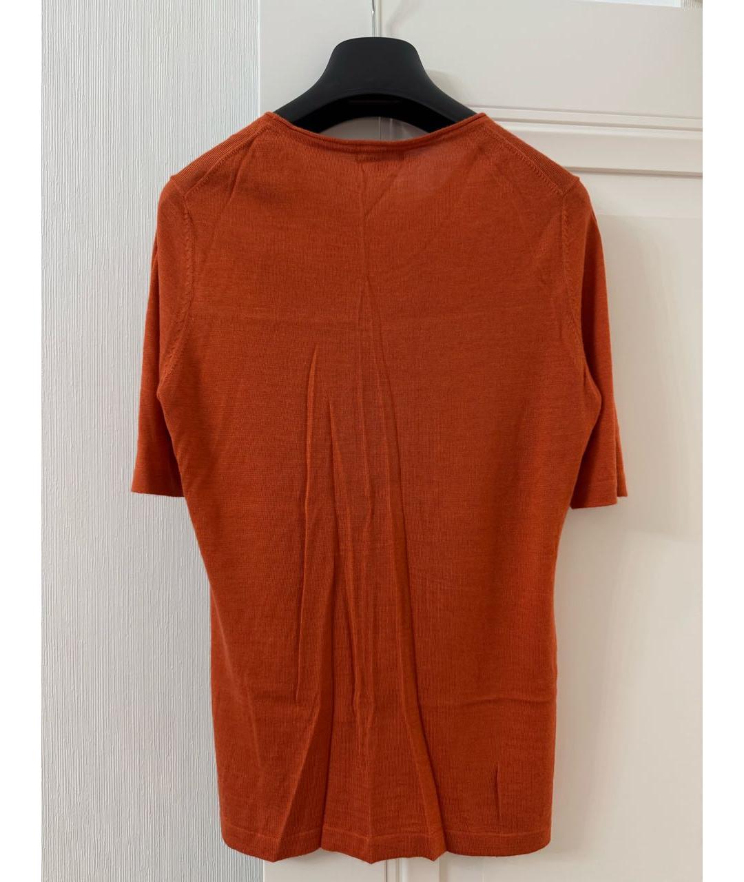 MALO Оранжевый кашемировый джемпер / свитер, фото 2