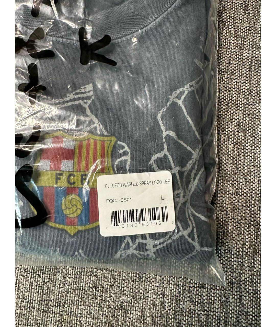 CACTUS JACK BY TRAVIS SCOTT Серая хлопковая футболка, фото 4