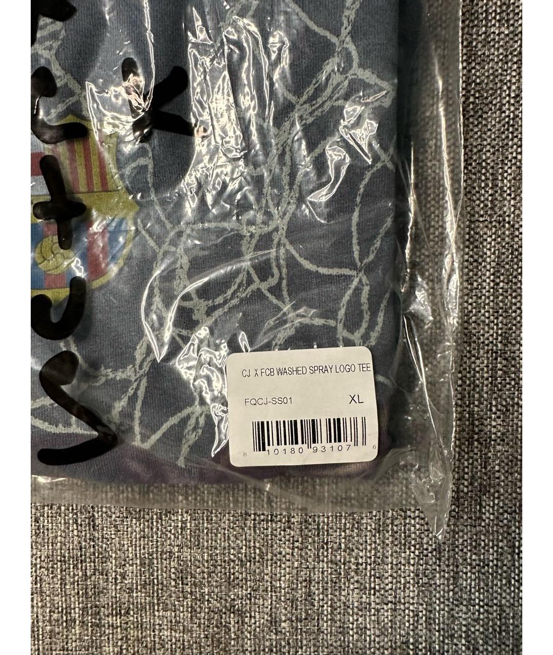 CACTUS JACK BY TRAVIS SCOTT Серая хлопковая футболка, фото 6