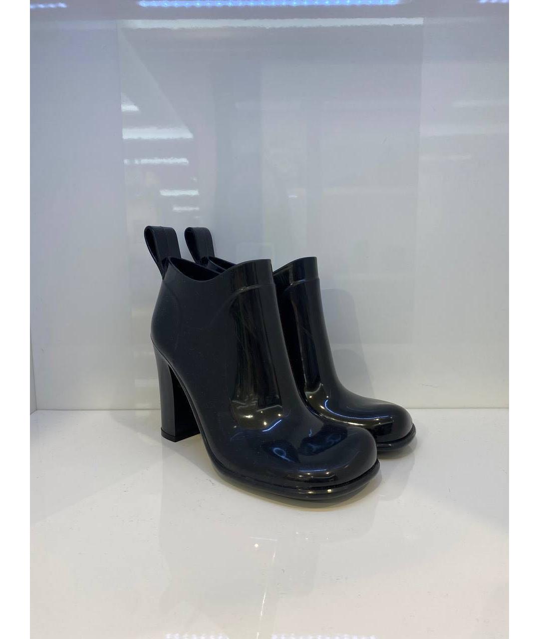 BOTTEGA VENETA Черные ботинки, фото 4