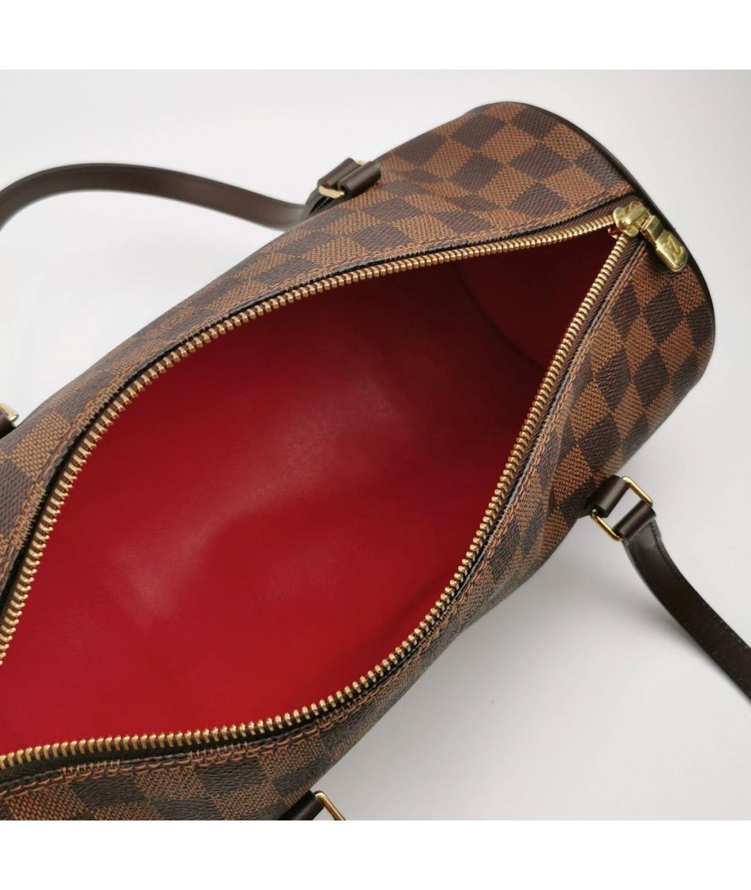 LOUIS VUITTON Коричневая сумка через плечо, фото 6