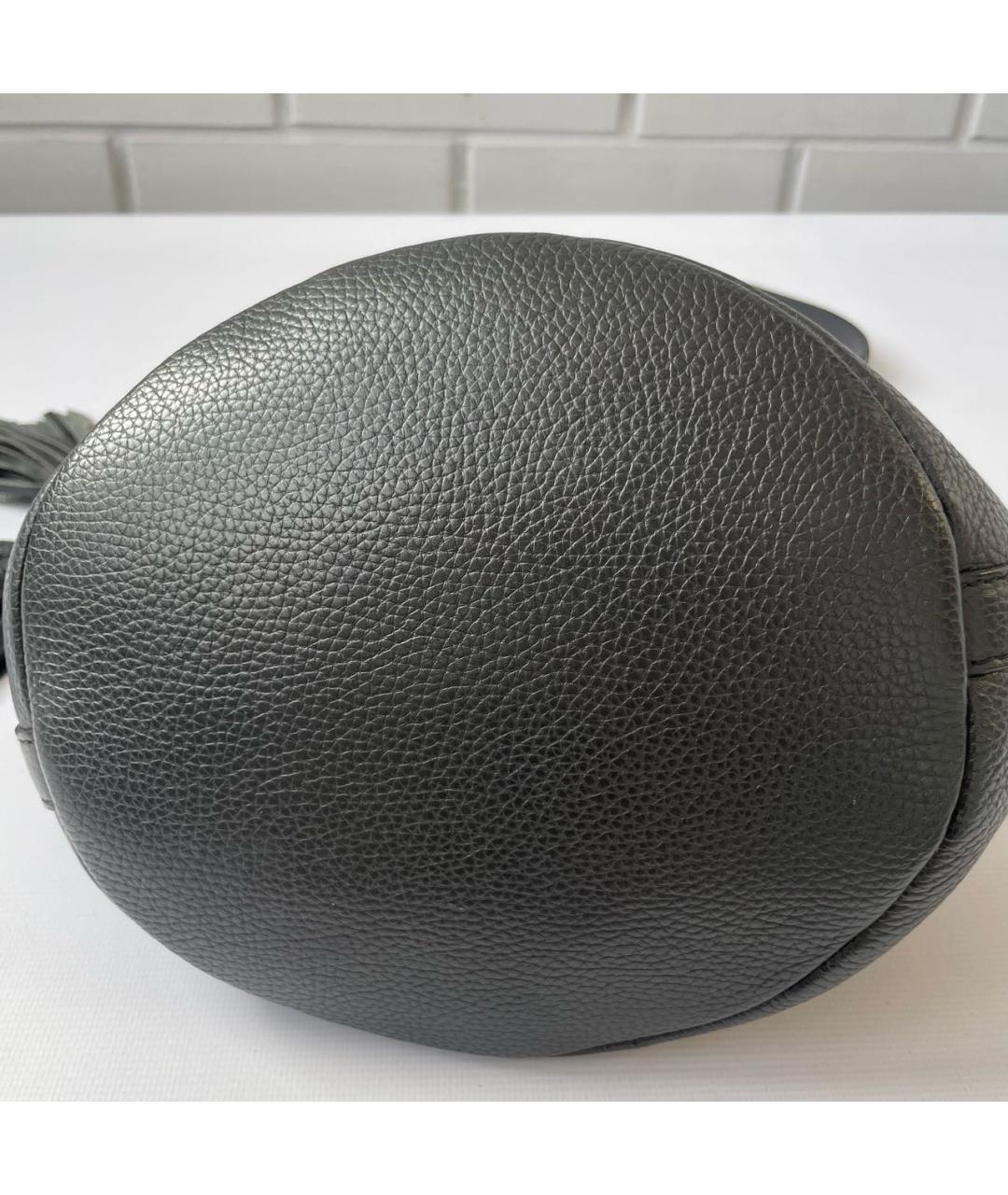 SEE BY CHLOE Черный кожаный рюкзак, фото 5