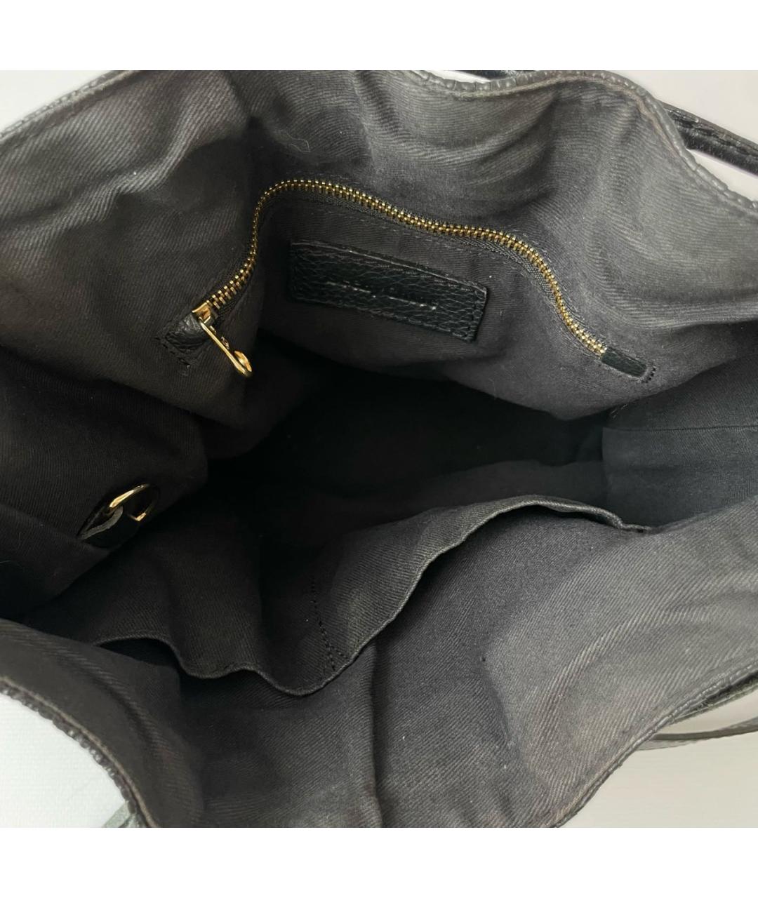 SEE BY CHLOE Черный кожаный рюкзак, фото 7