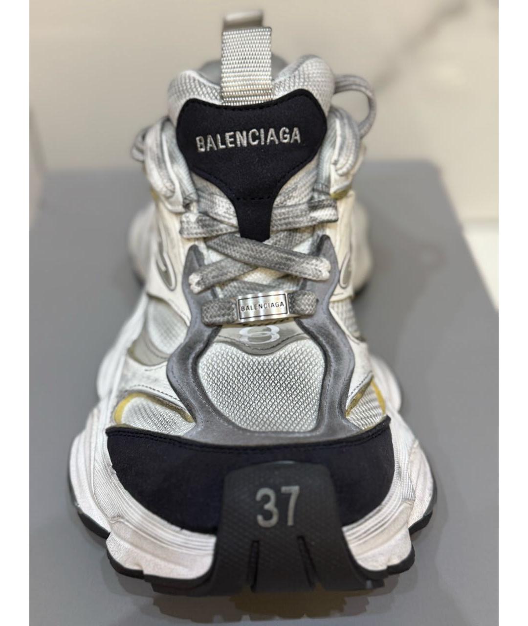 BALENCIAGA Серые кроссовки, фото 3