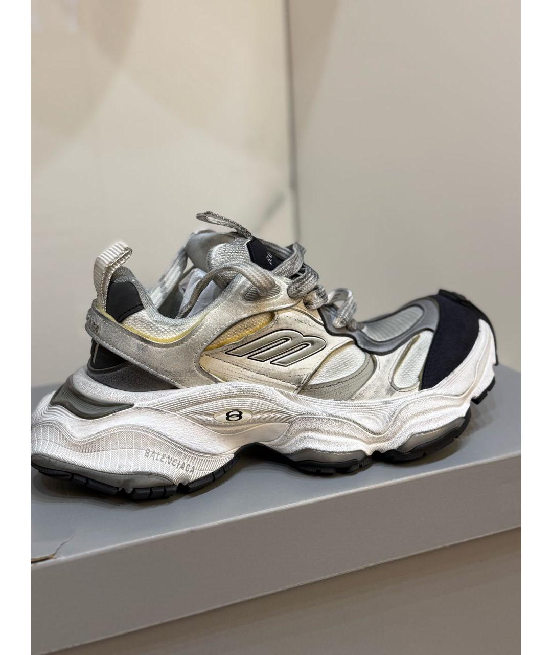 BALENCIAGA Серые кроссовки, фото 2