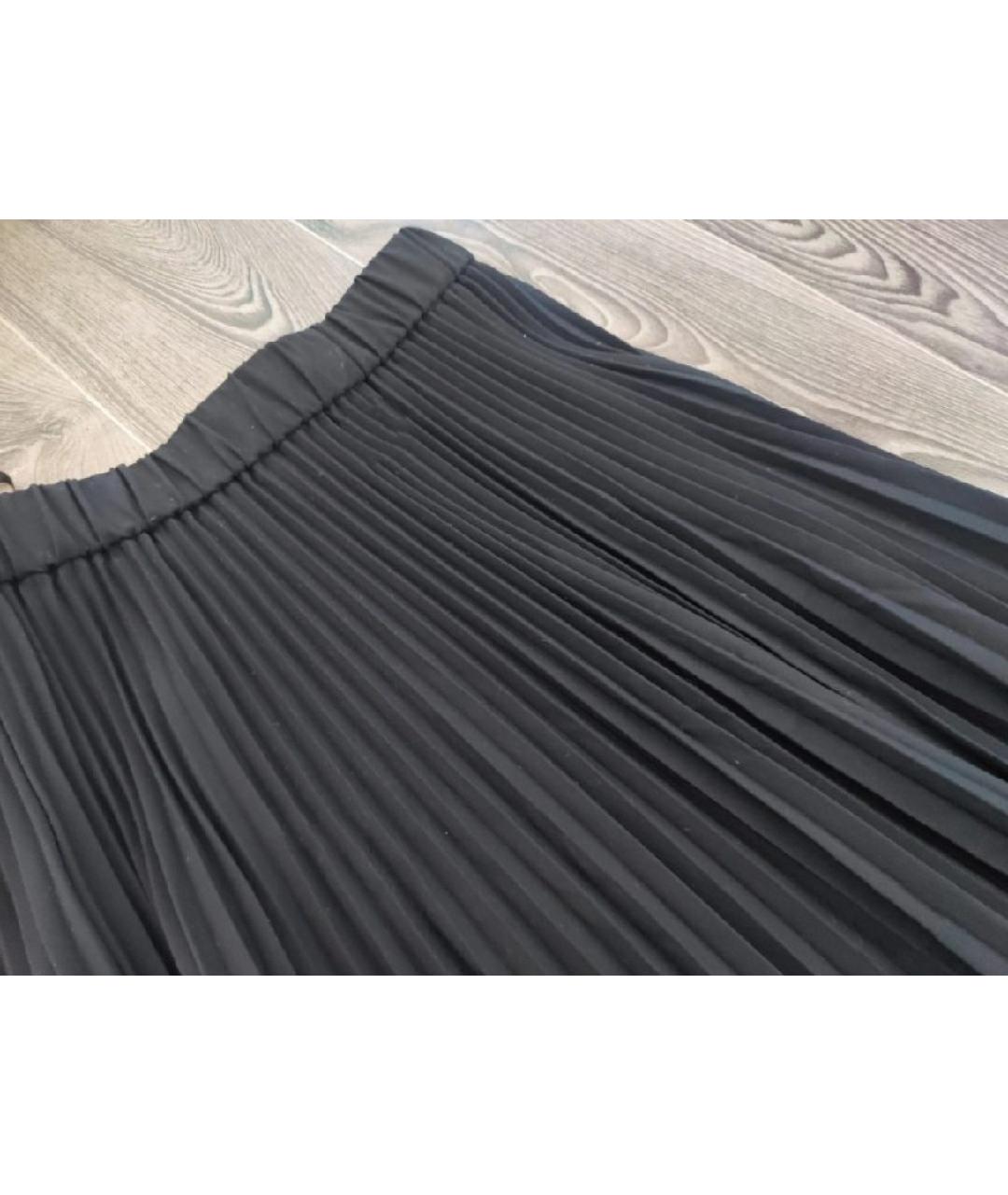 CALVIN KLEIN Черная юбка макси, фото 4