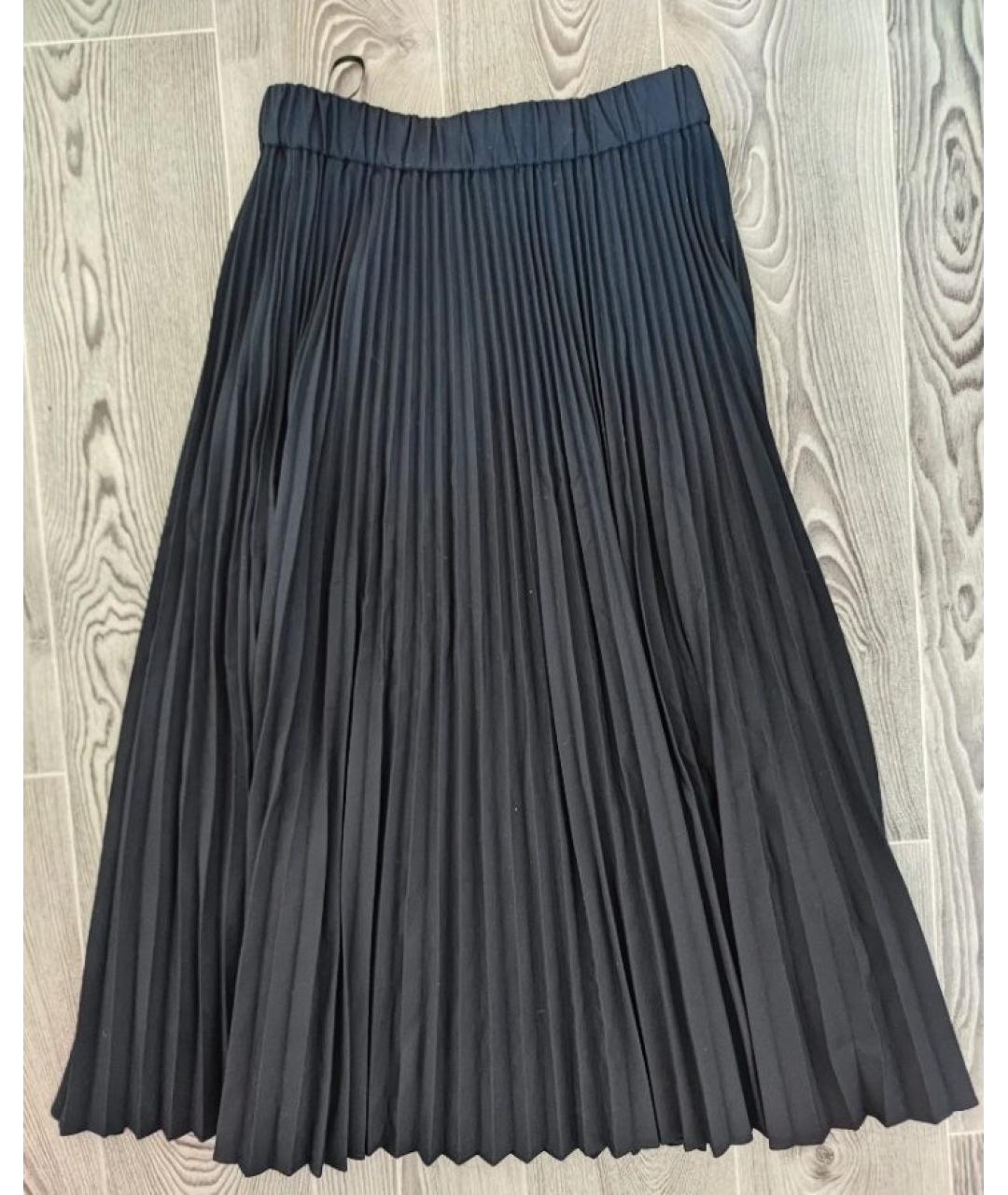 CALVIN KLEIN Черная юбка макси, фото 3