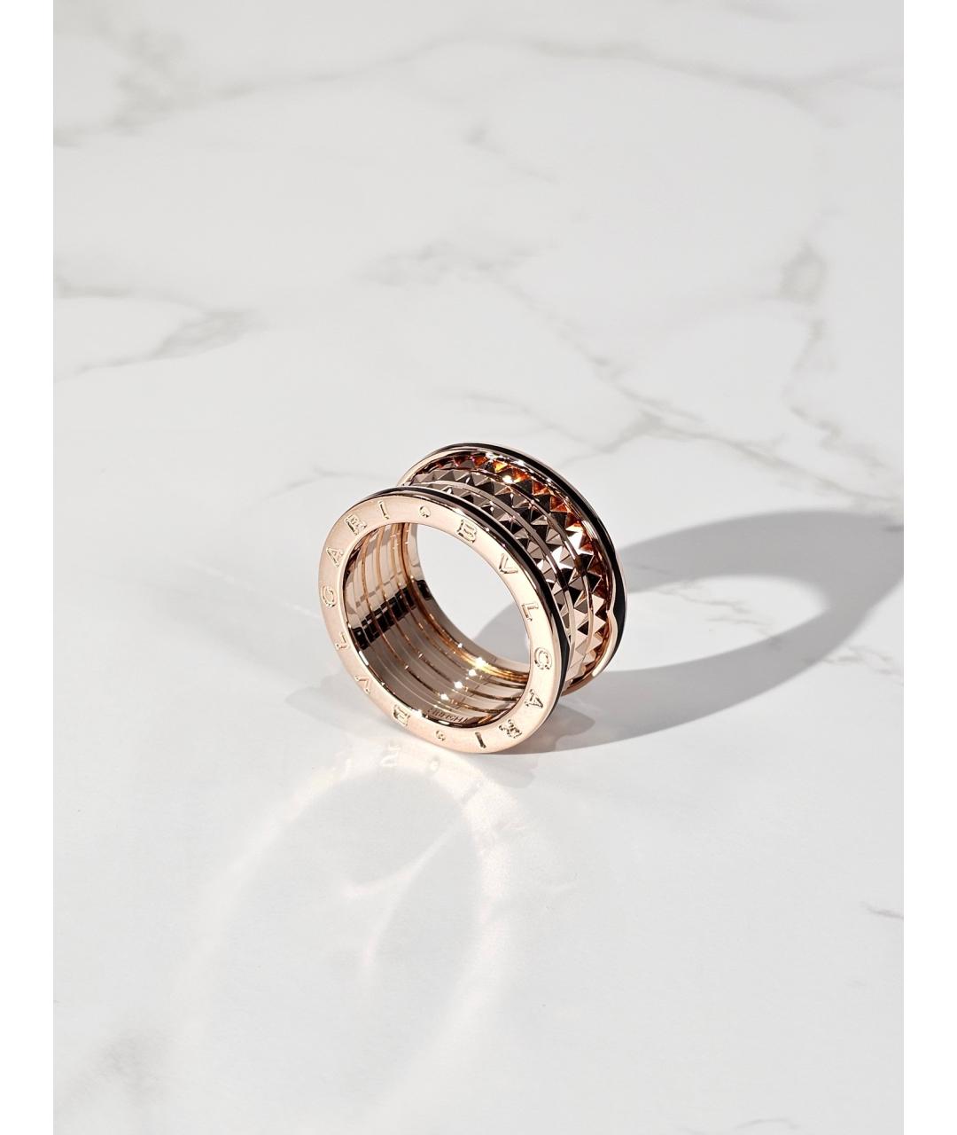 BVLGARI Золотое кольцо из розового золота, фото 2