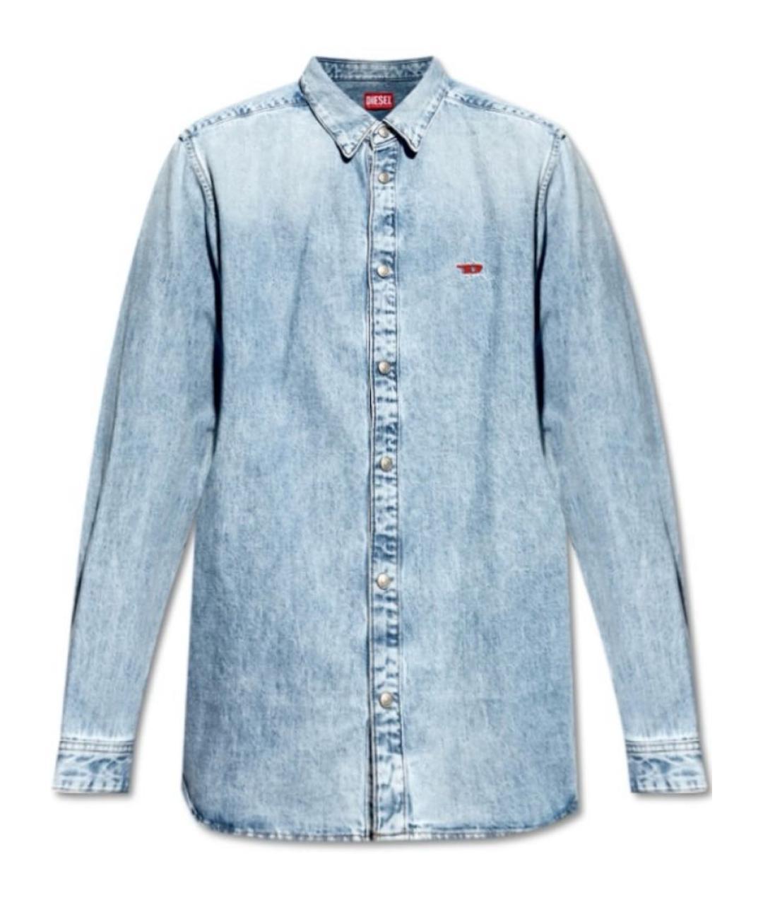 DIESEL Голубая деним рубашка, фото 1