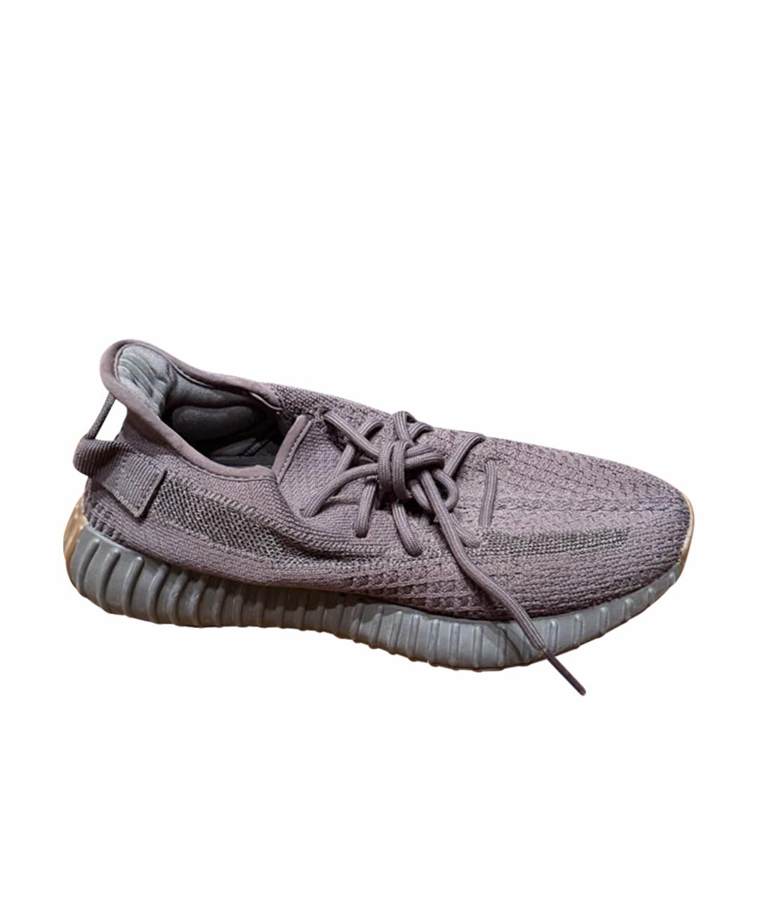 YEEZY Черные текстильные кроссовки, фото 1