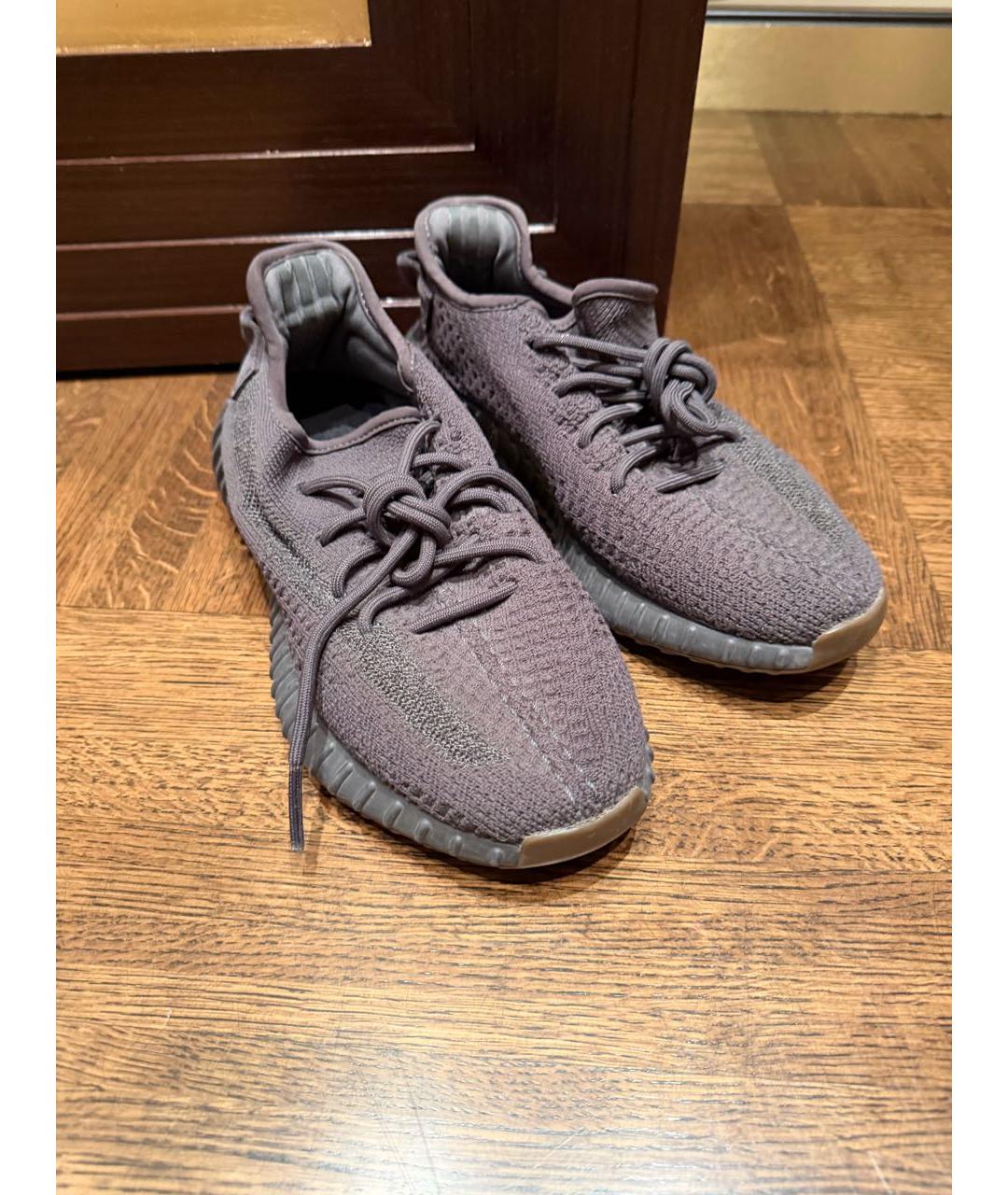 YEEZY Черные текстильные кроссовки, фото 2