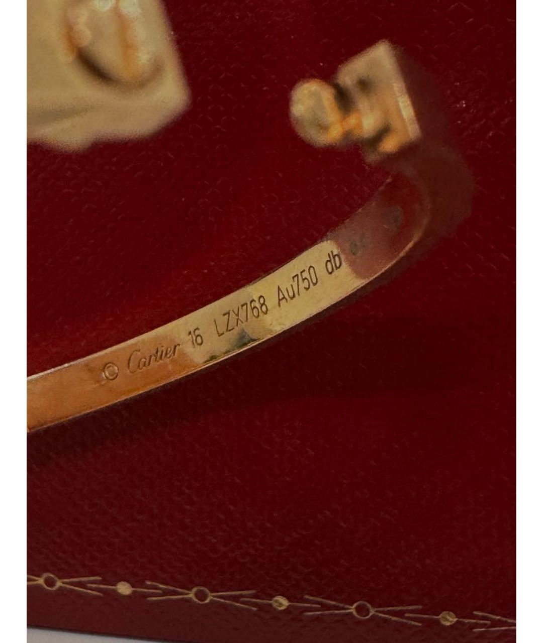 CARTIER Золотой браслет из желтого золота, фото 3