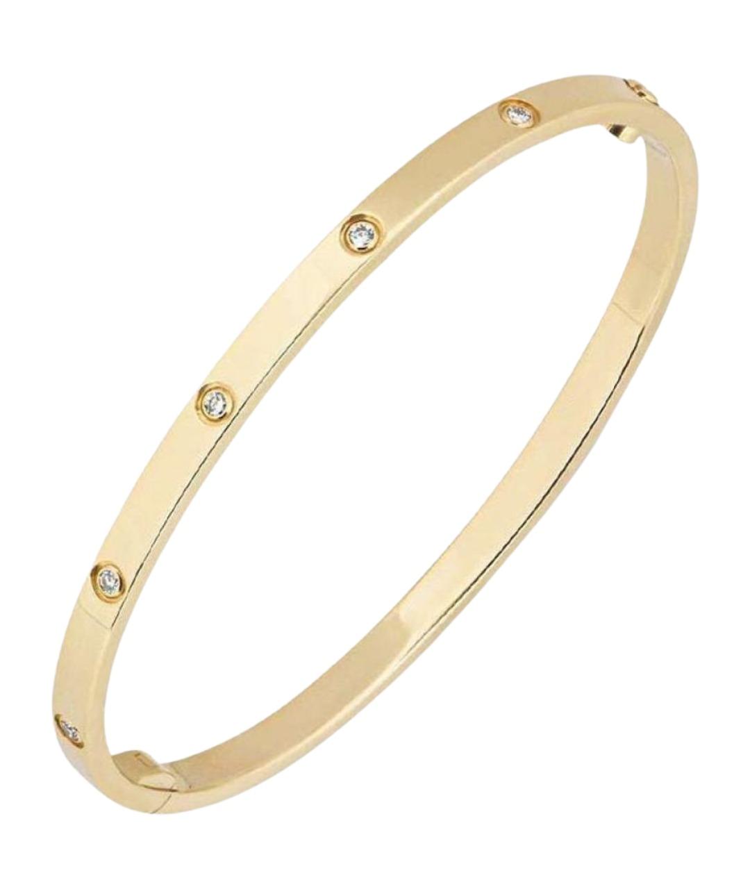 CARTIER Золотой браслет из желтого золота, фото 1