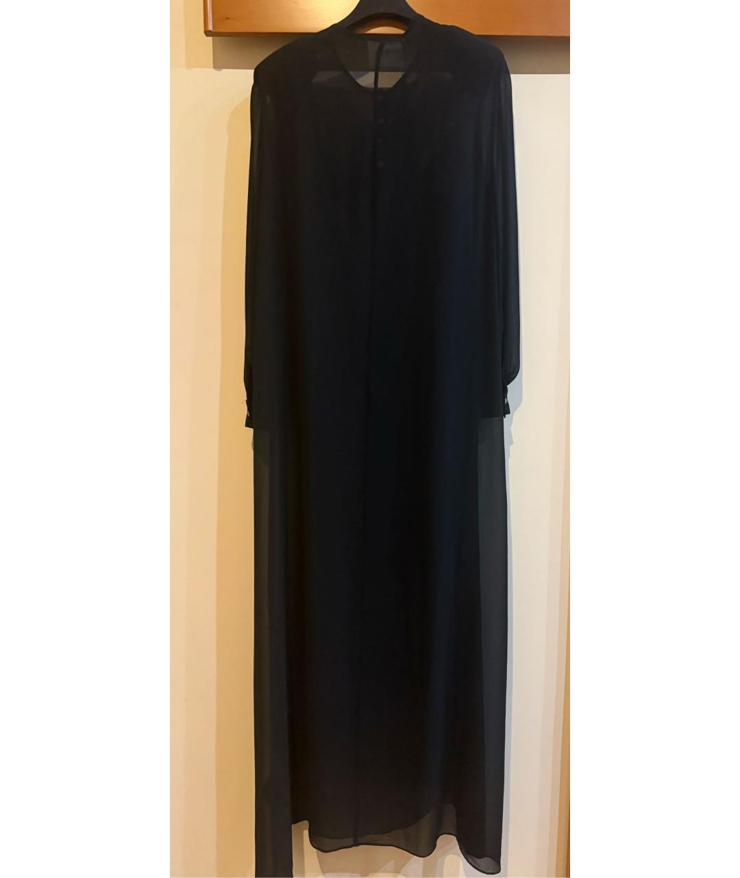 JOHN RICHMOND Черное полиэстеровое вечернее платье, фото 2