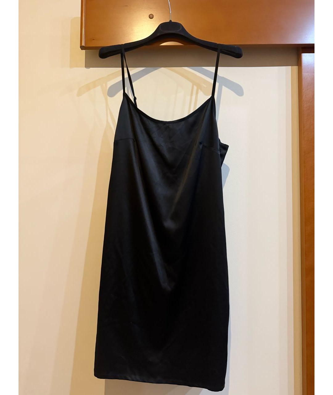 JOHN RICHMOND Черное полиэстеровое вечернее платье, фото 7