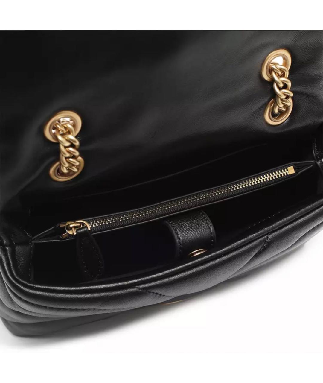 PINKO Черная кожаная сумка через плечо, фото 4