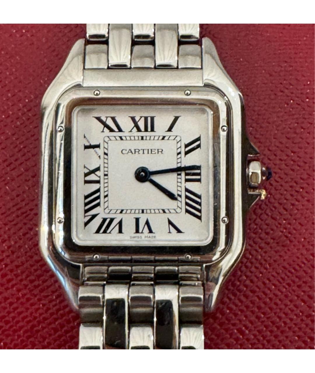 CARTIER Серебряные часы, фото 4