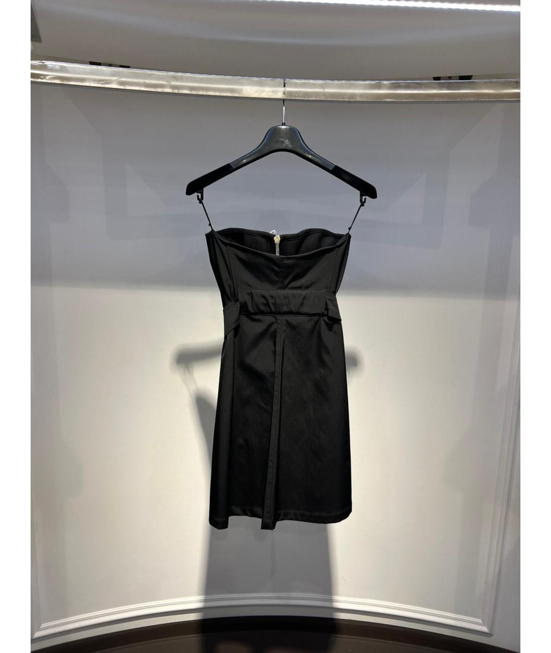 BOTTEGA VENETA Черное повседневное платье, фото 4