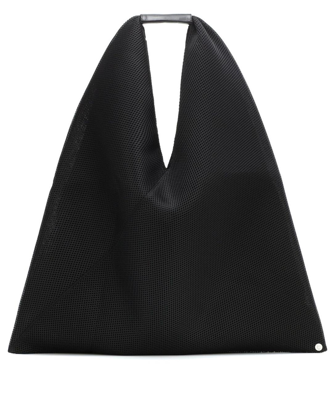 MM6 MAISON MARGIELA Черная синтетическая сумка тоут, фото 5