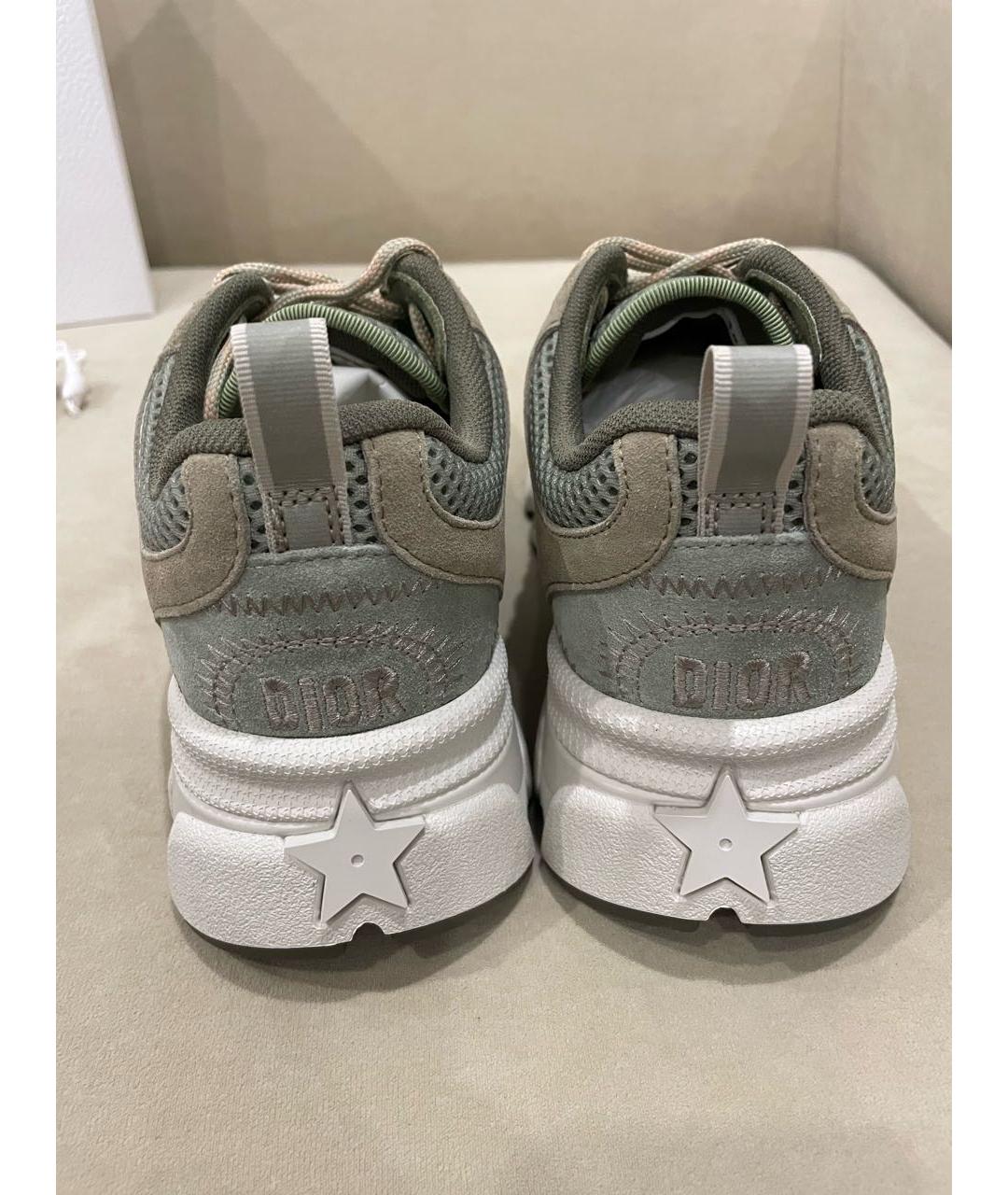 CHRISTIAN DIOR Хаки кроссовки, фото 4