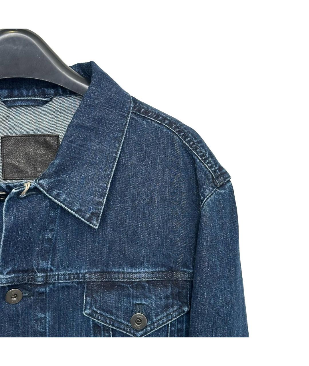 BRIONI Темно-синяя деним куртка, фото 2