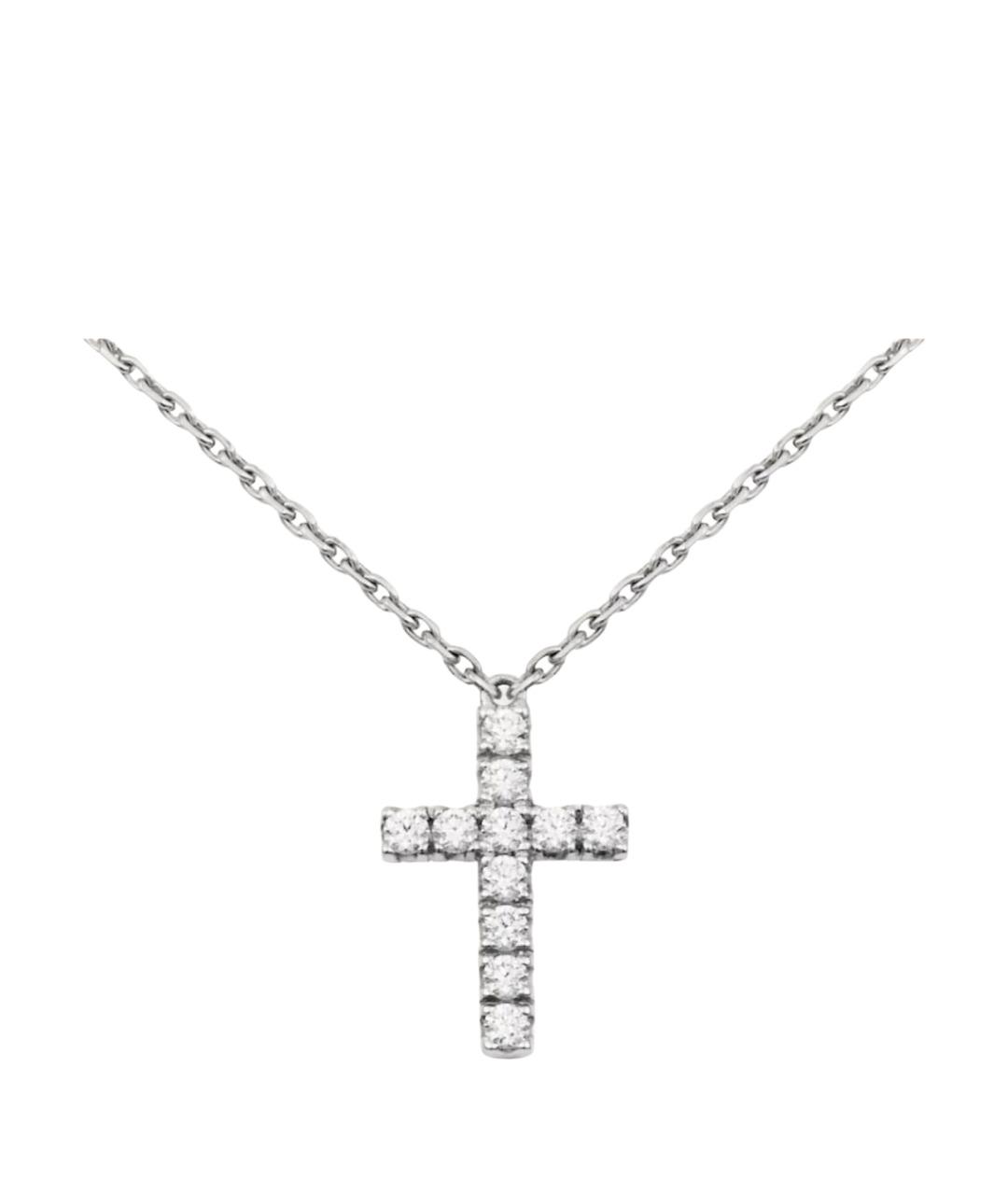 CARTIER Серебряное колье из белого золота, фото 1