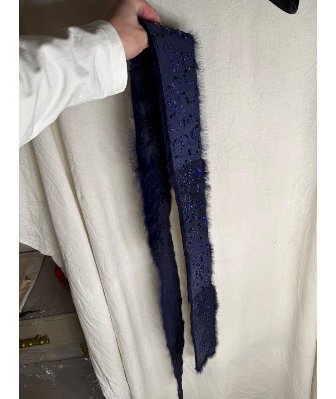 DOLCE&GABBANA Фиолетовое замшевое пальто, фото 5