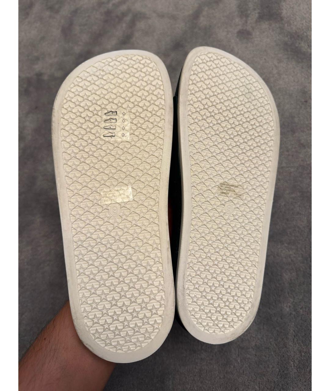 MICHAEL KORS Зеленые резиновые шлепанцы, фото 5