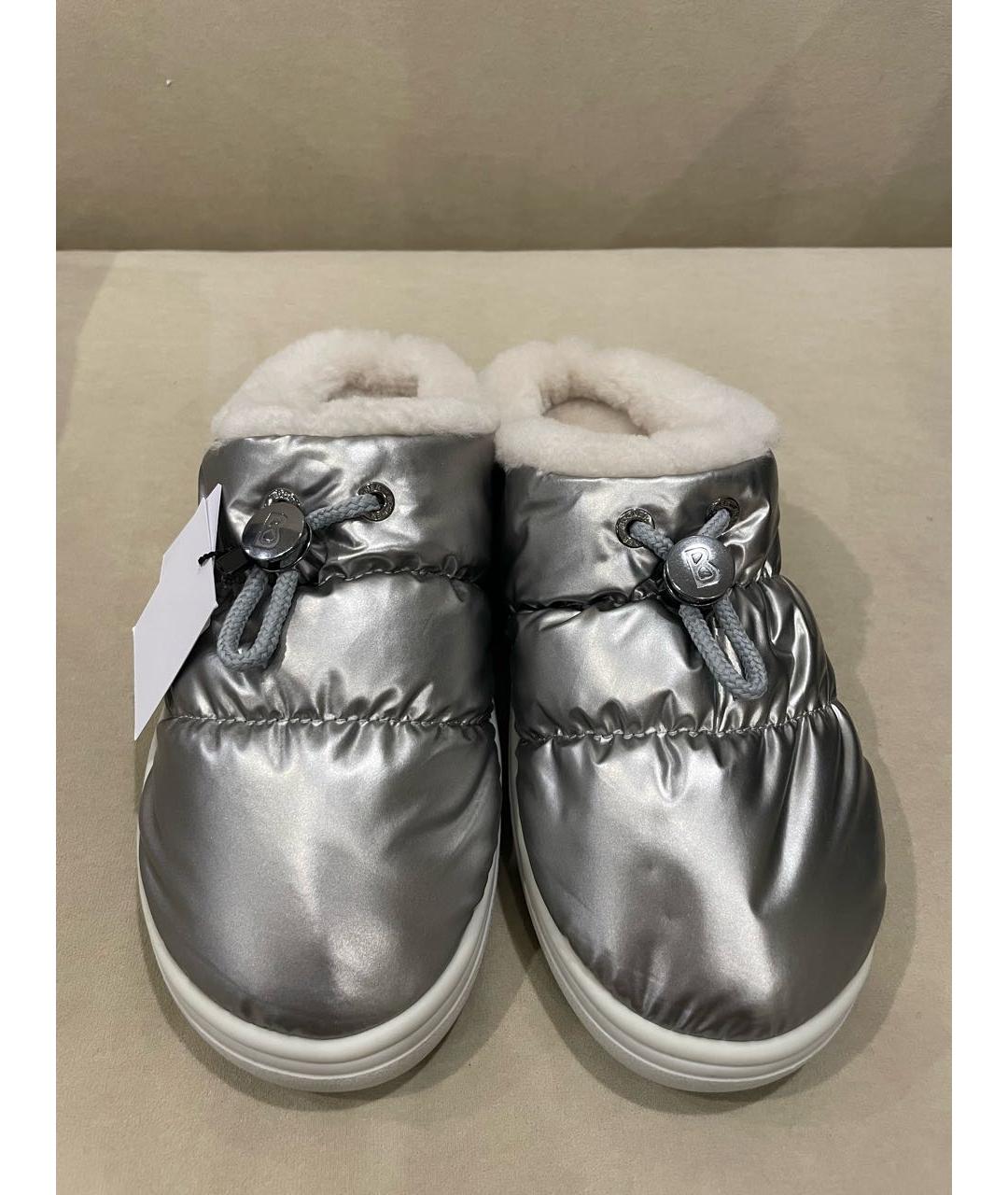 BOGNER Серебряные текстильные сабо, фото 2