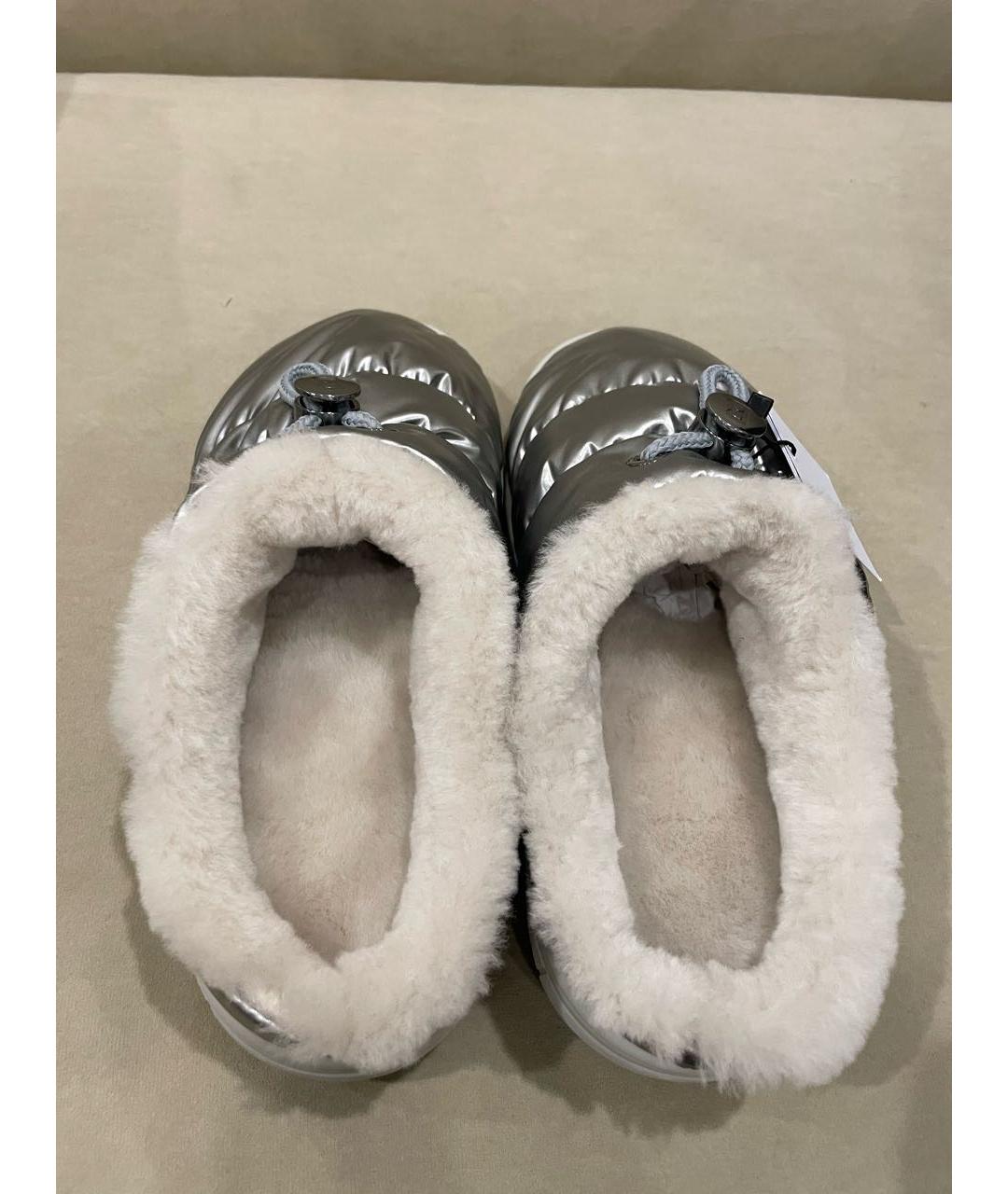 BOGNER Серебряные текстильные сабо, фото 3