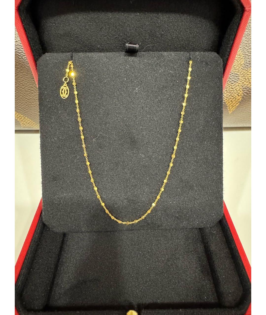 CARTIER Золотая цепочка из желтого золота, фото 5