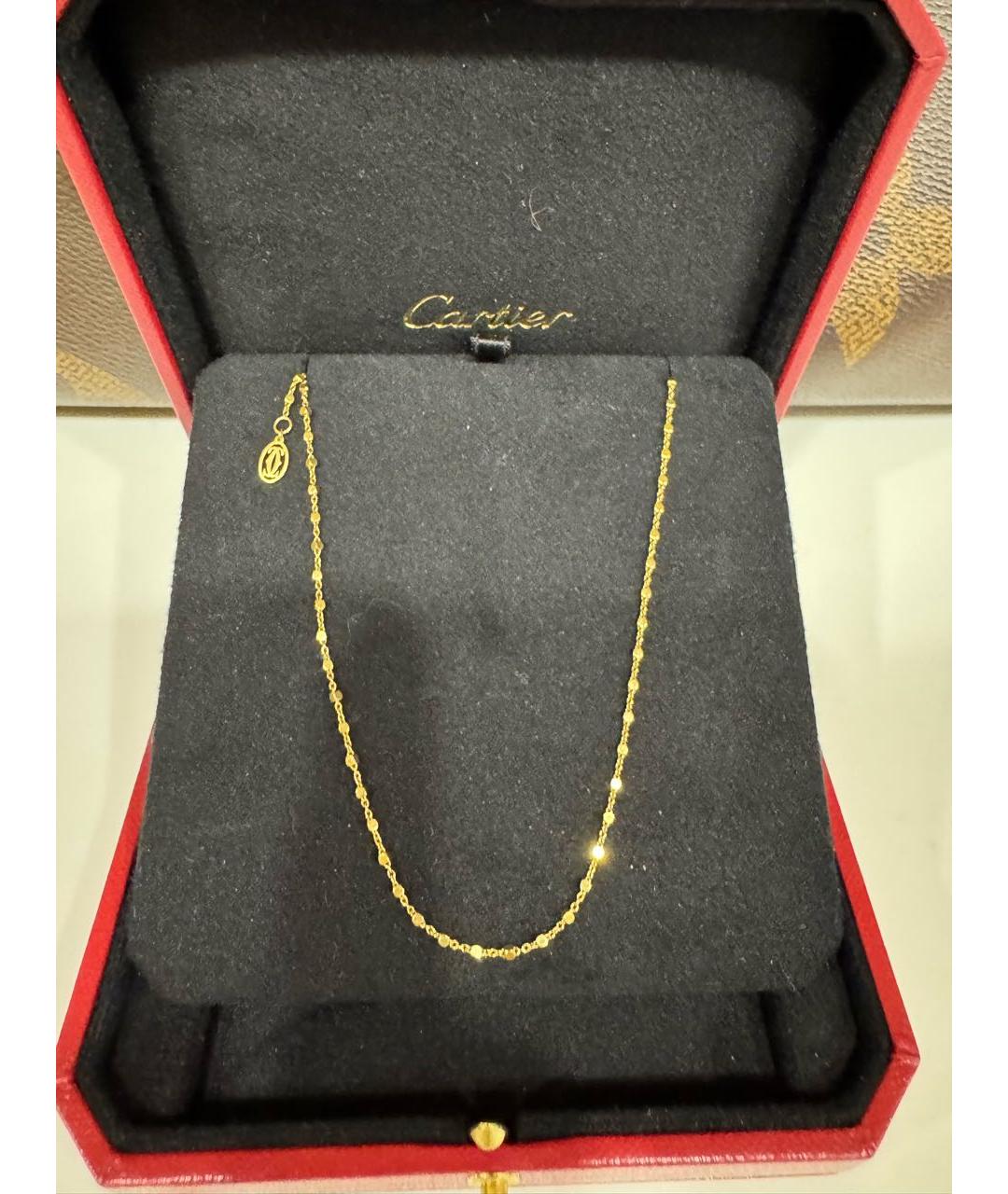 CARTIER Золотая цепочка из желтого золота, фото 4