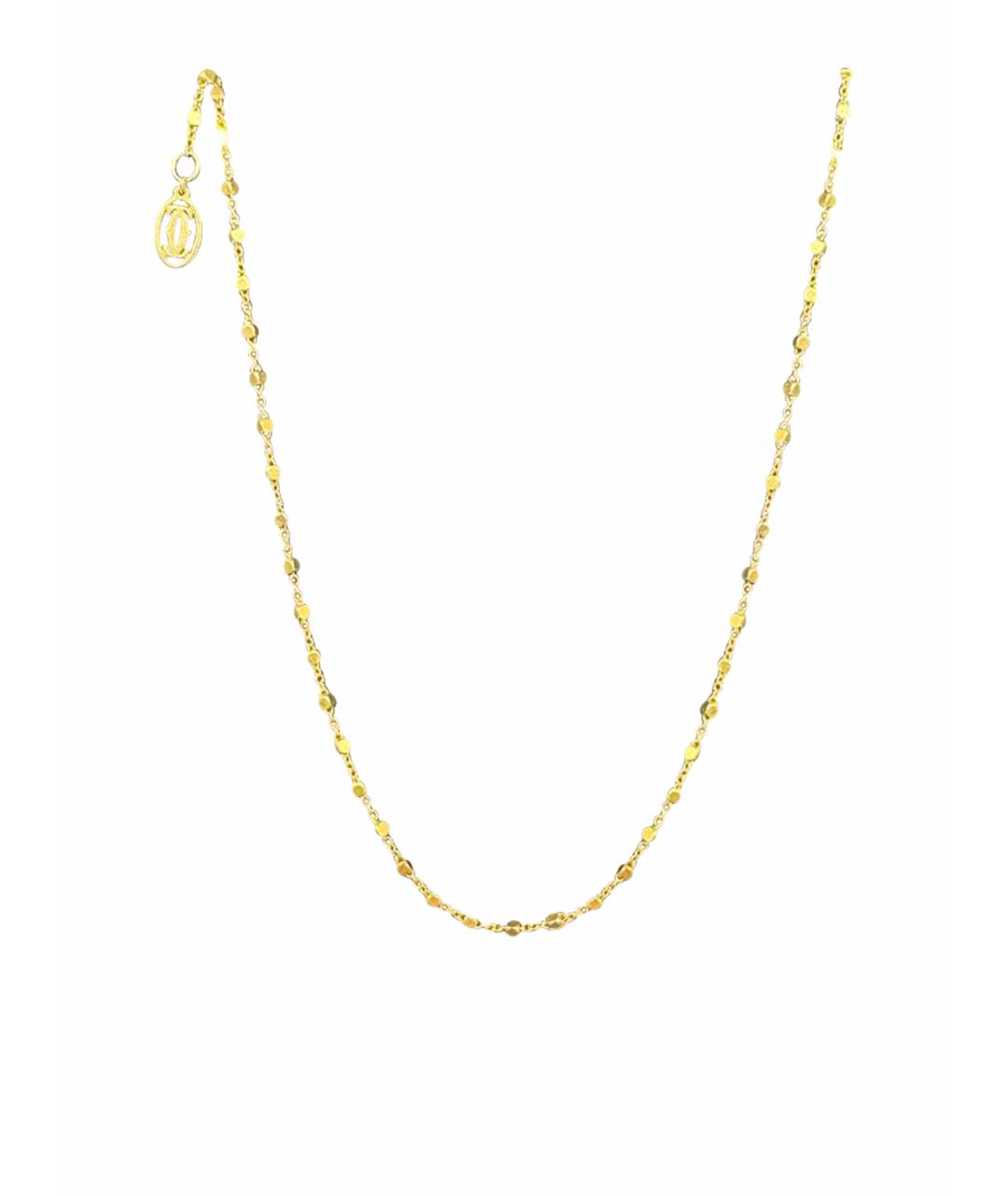 CARTIER Золотая цепочка из желтого золота, фото 1