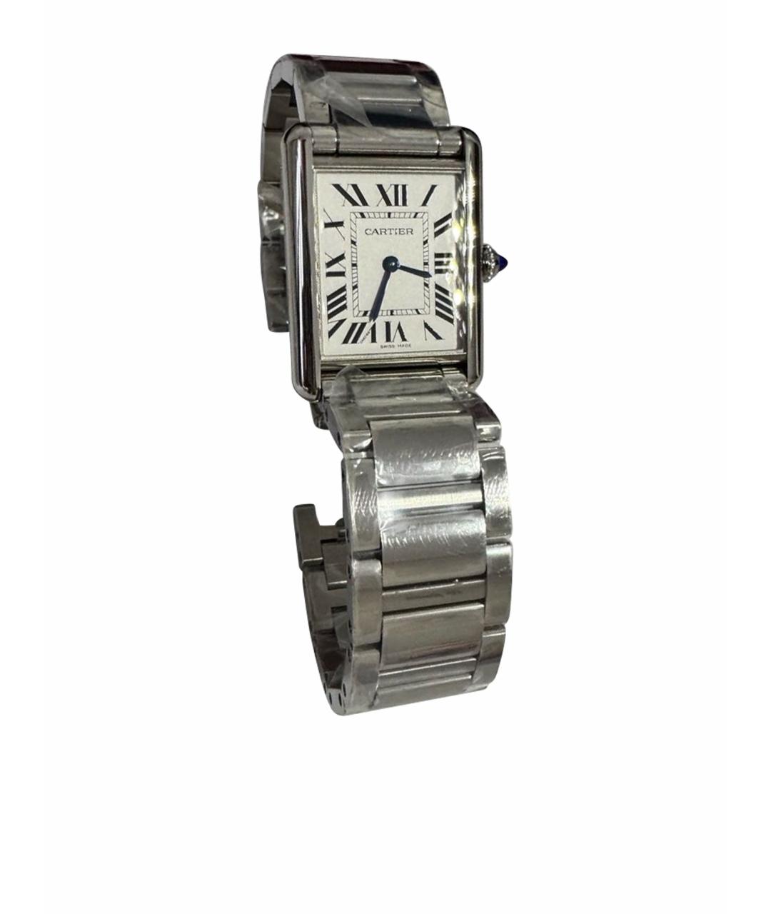 CARTIER Серебряные часы, фото 1