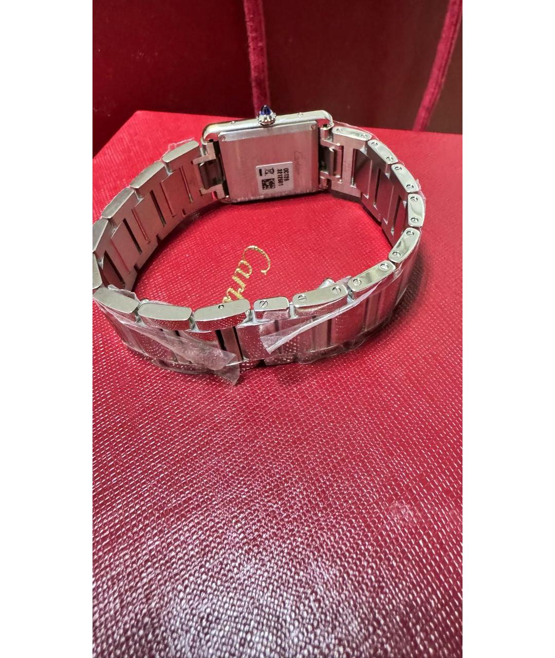 CARTIER Серебряные часы, фото 3