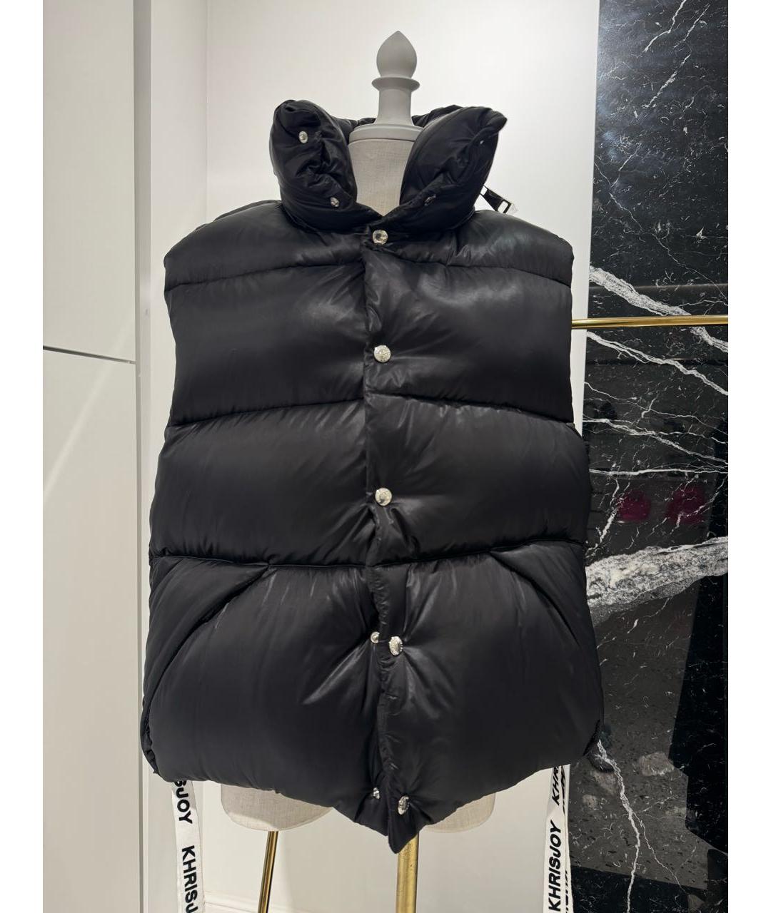 KHRISJOY Черный полиэстеровый жилет, фото 2