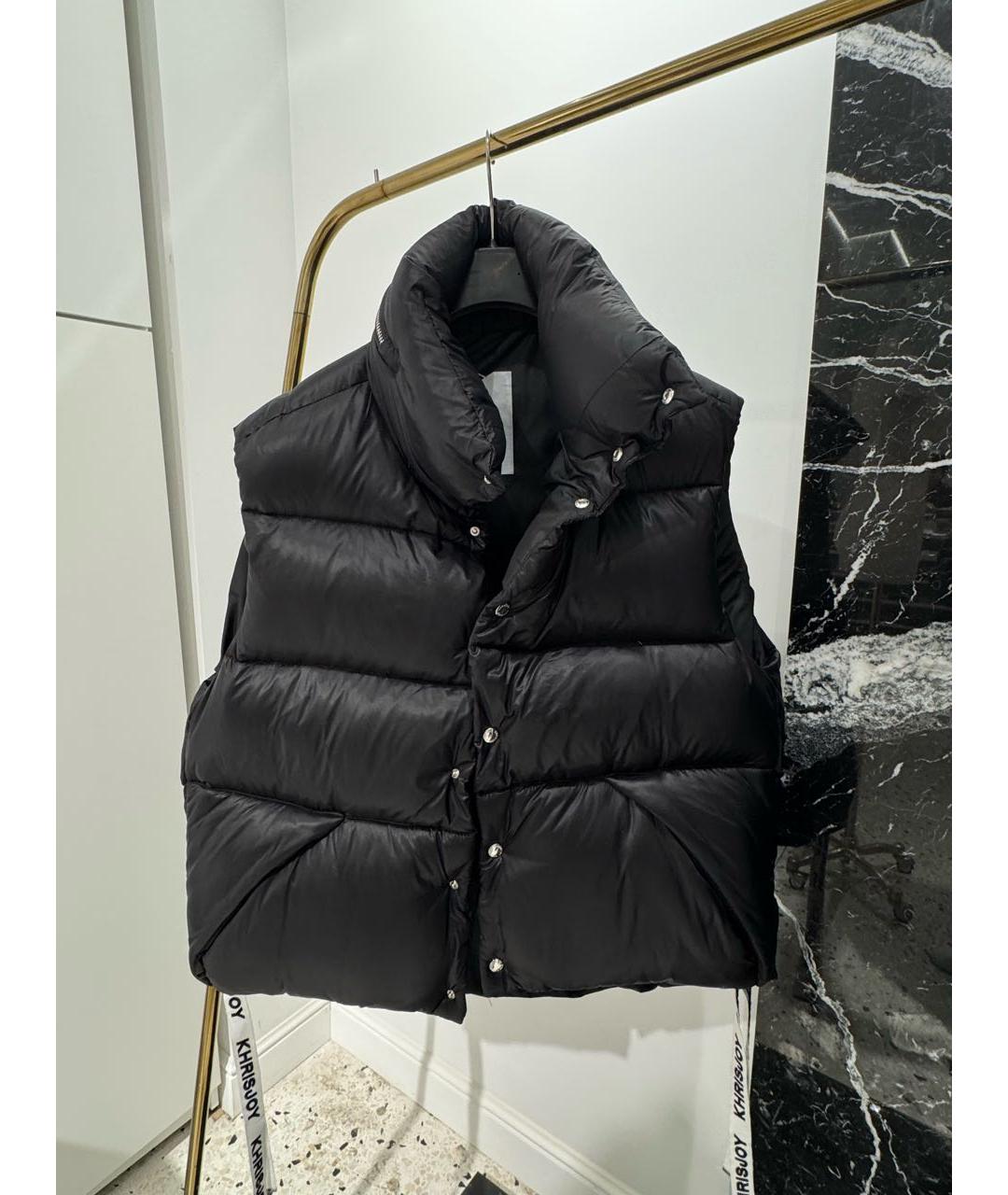 KHRISJOY Черный полиэстеровый жилет, фото 6