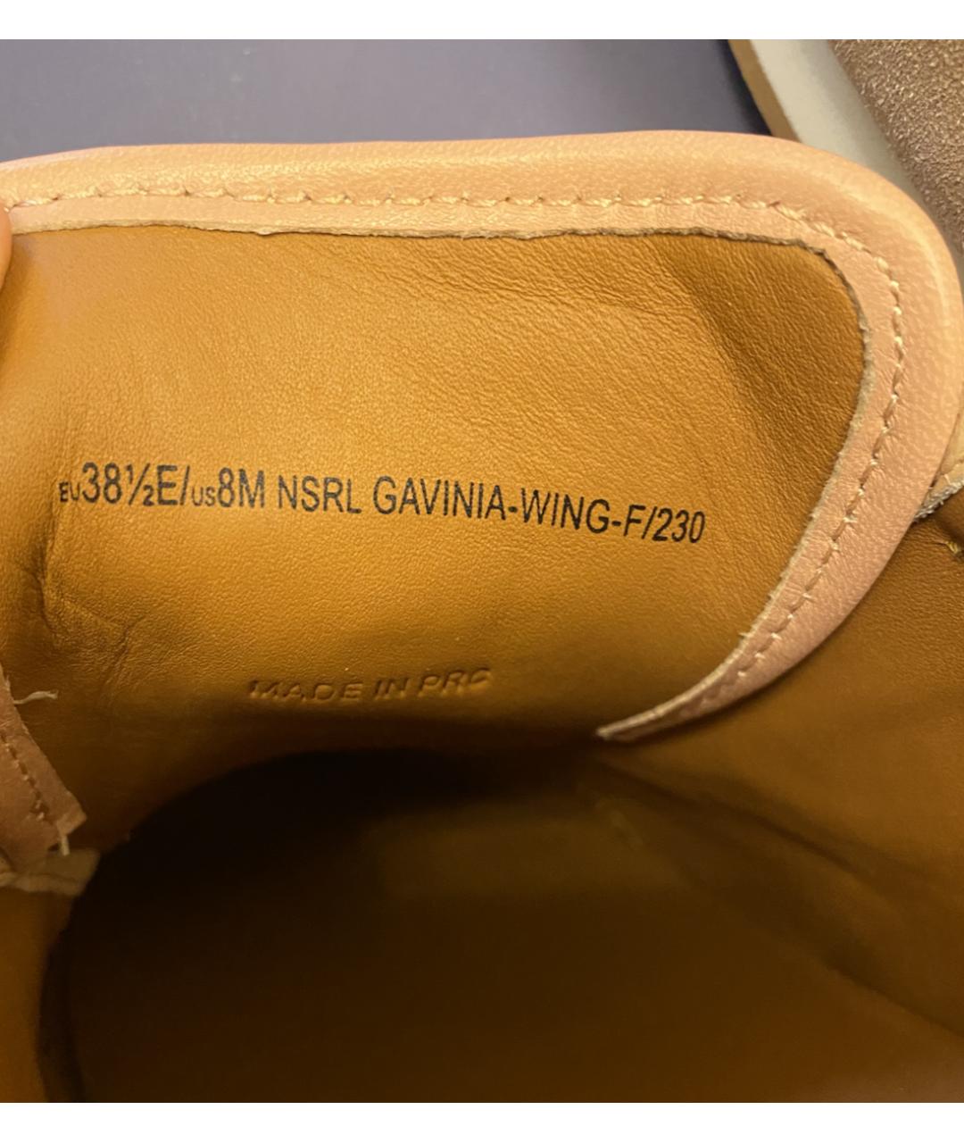 BALLY Розовые замшевые кроссовки, фото 9