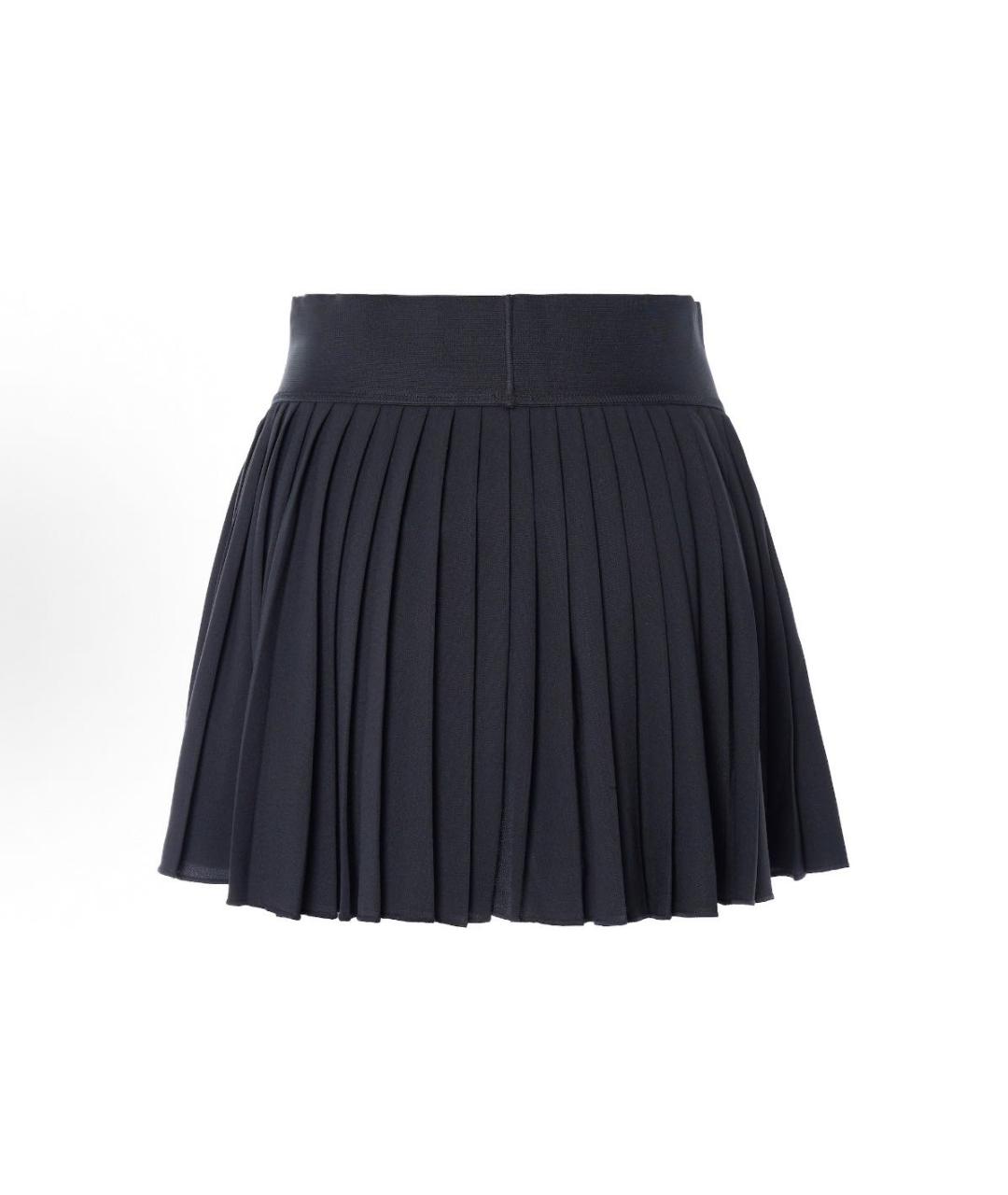 NIKE Черная полиэстеровая юбка мини, фото 2