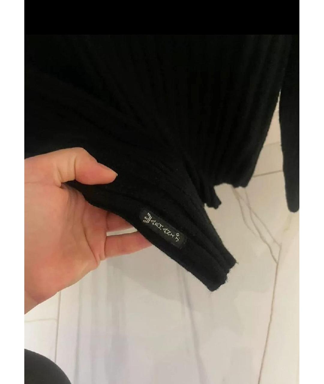 ARMANI JEANS Черный шерстяной джемпер / свитер, фото 3