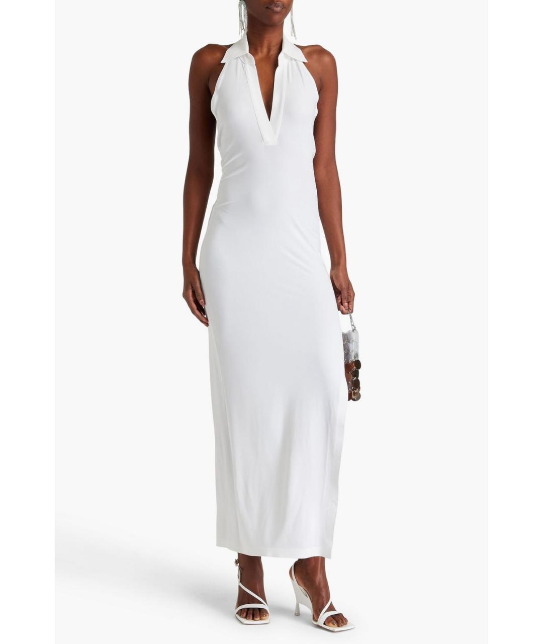 NORMA KAMALI Белое коктейльное платье, фото 2