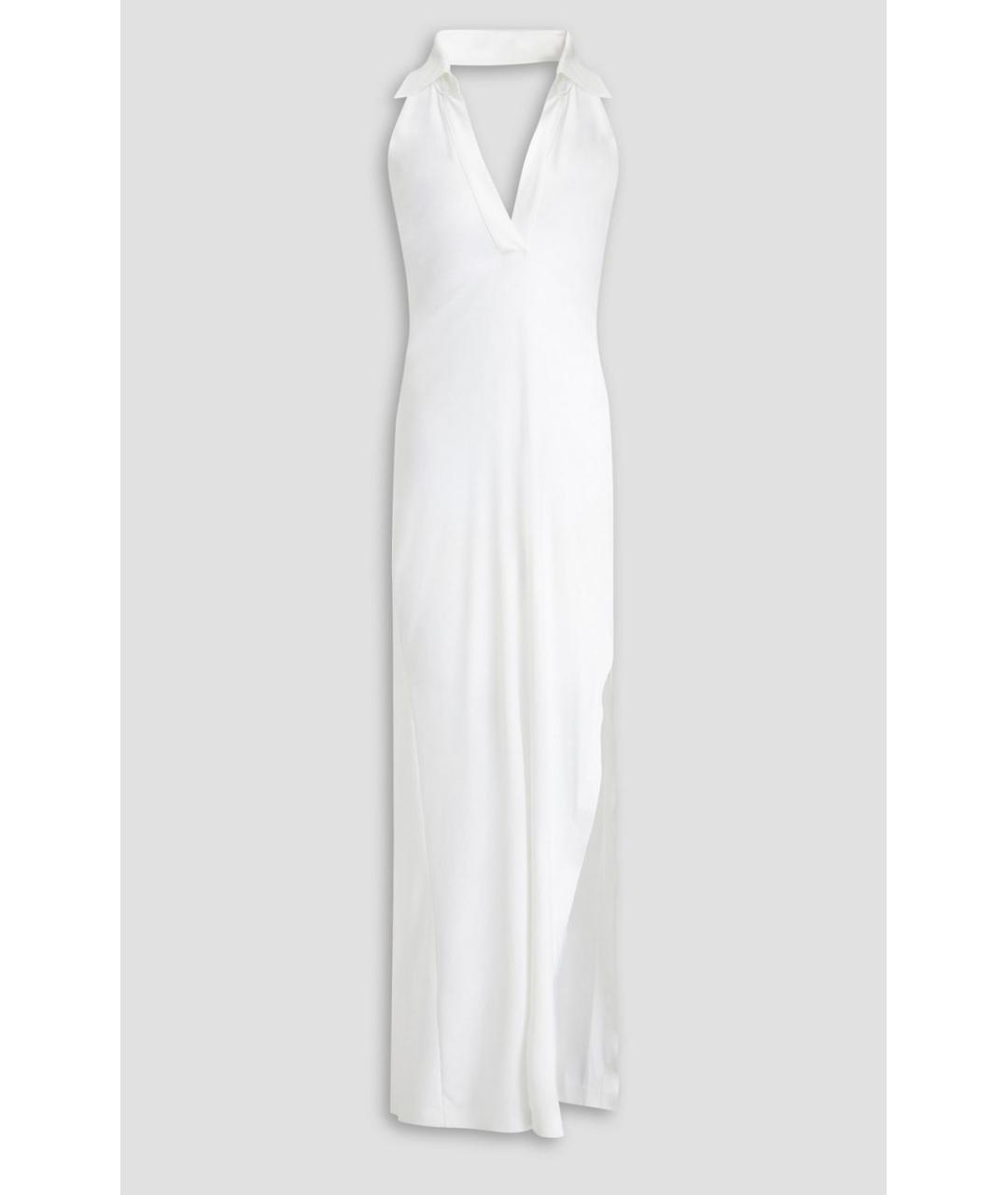 NORMA KAMALI Белое коктейльное платье, фото 4