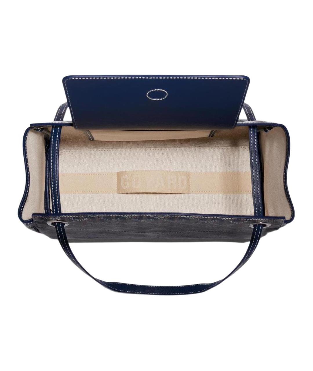 GOYARD Темно-синяя сумка через плечо, фото 5