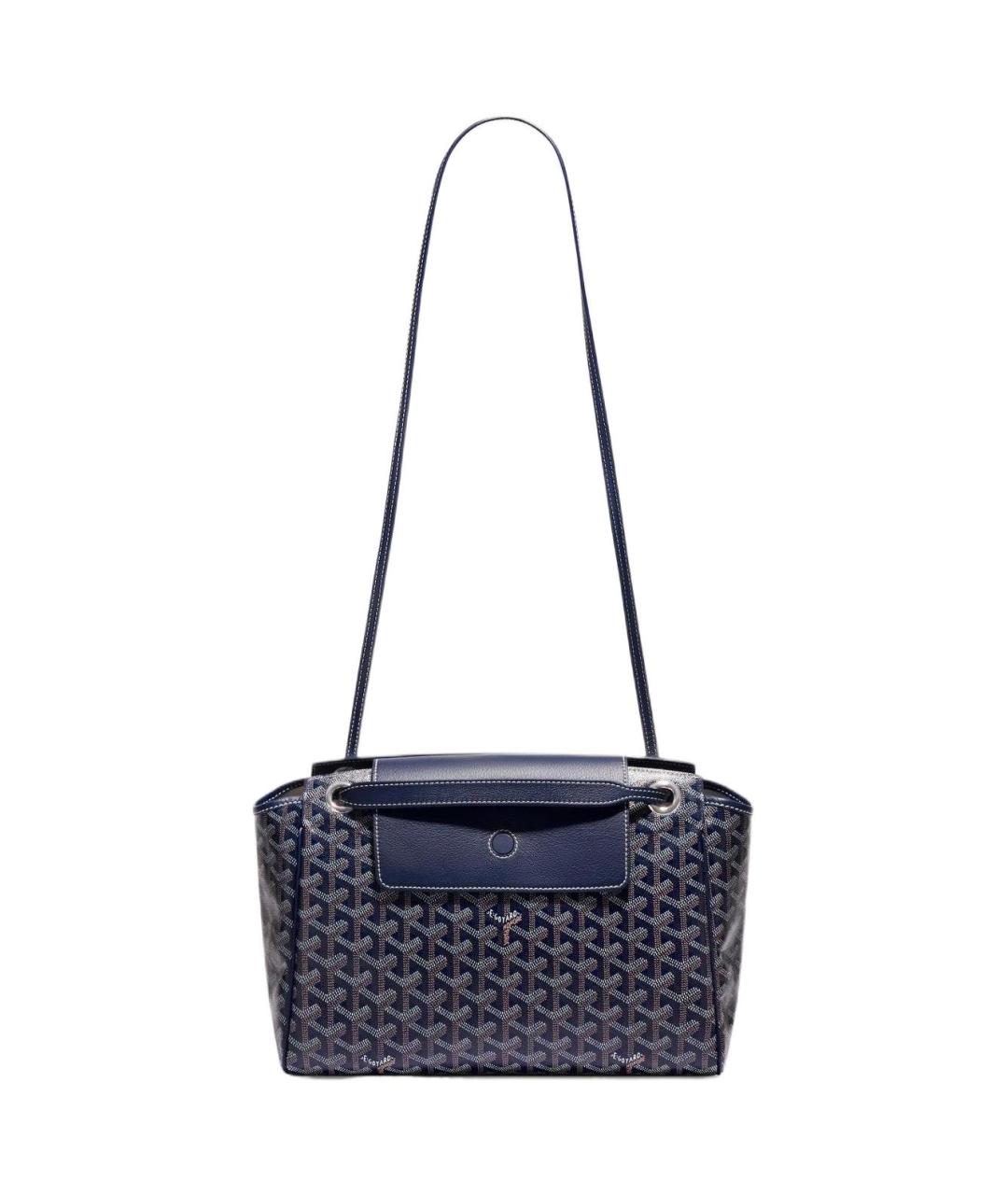 GOYARD Темно-синяя сумка через плечо, фото 2
